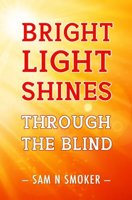 Bright Light Shines Through The Blind