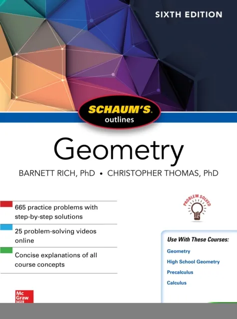 Schaum's Outline of Geometry, Sixth Edition