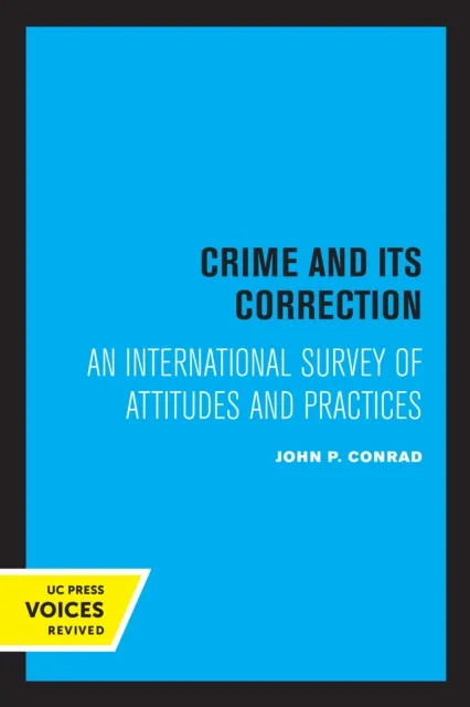 Crime and Its Correction