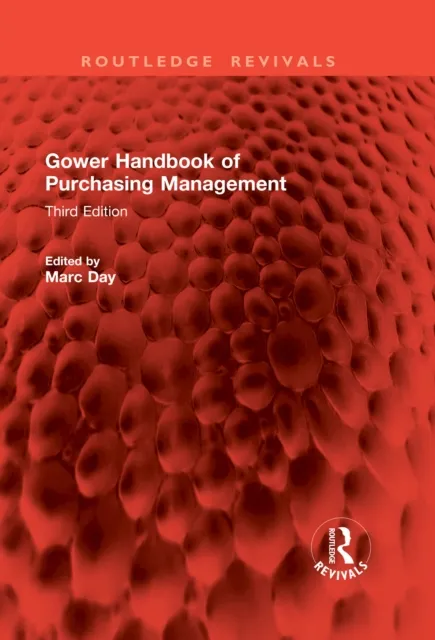 Gower Handbook of Purchasing Management