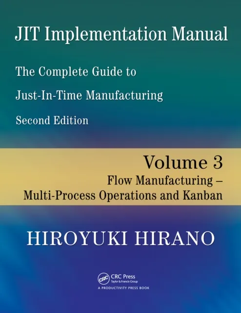 JIT Implementation Manual -- The Complete Guide to Just-In-Time Manufacturing