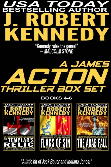 James Acton Thrillers Series: Books 4-6