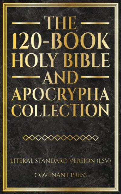 120-Book Holy Bible and Apocrypha Collection