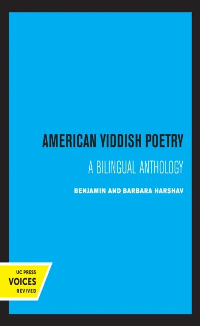 American Yiddish Poetry