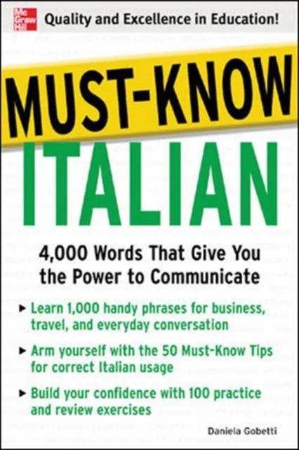 Must-Know Italian