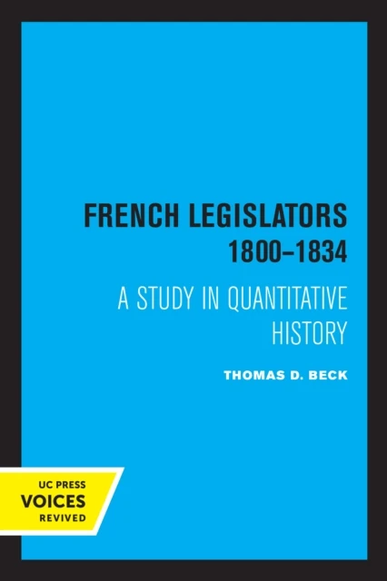 French Legislators 1800 - 1834