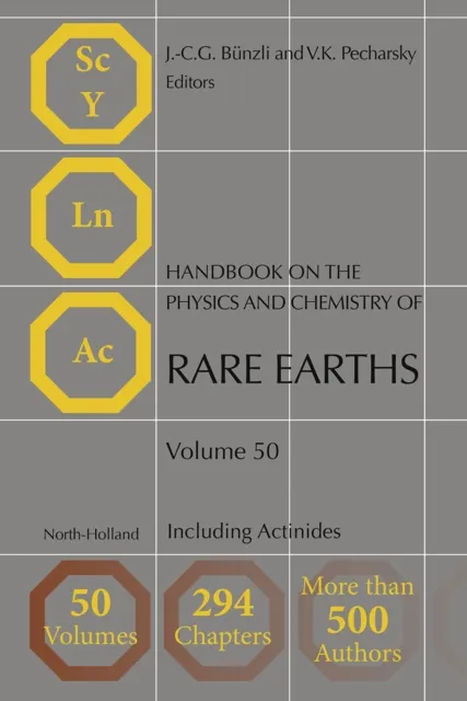 Handbook on the Physics and Chemistry of Rare Earths