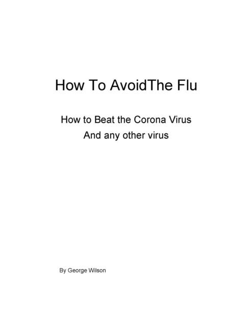 How to Avoid The Flu