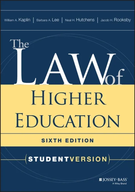 Law of Higher Education, Student Version