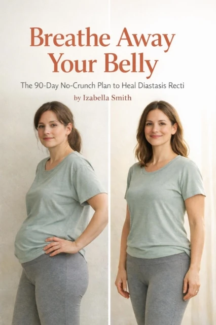 Breathe Away Your Belly: The 90-Day No-Crunch Plan to Heal Diastasis Recti, Stop Leaks, and Reclaim Your Core-Without Surgery or the Gym