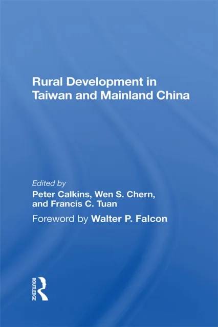 Rural Development In Taiwan And Mainland China