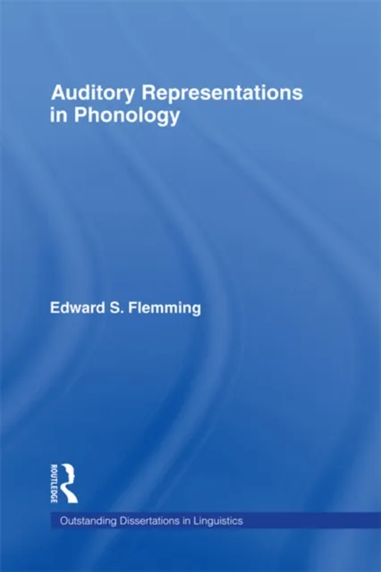 Auditory Representations in Phonology