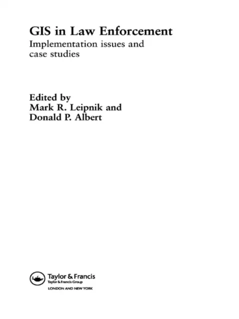 GIS in Law Enforcement