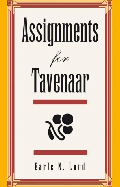 Assignments for Tavenaar