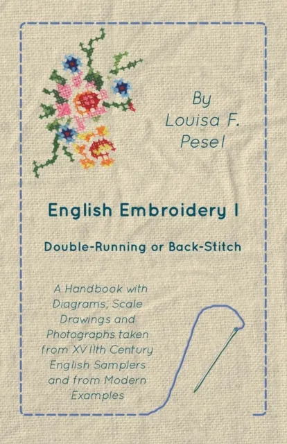 English Embroidery - I -  Double-Running or Back-Stitch