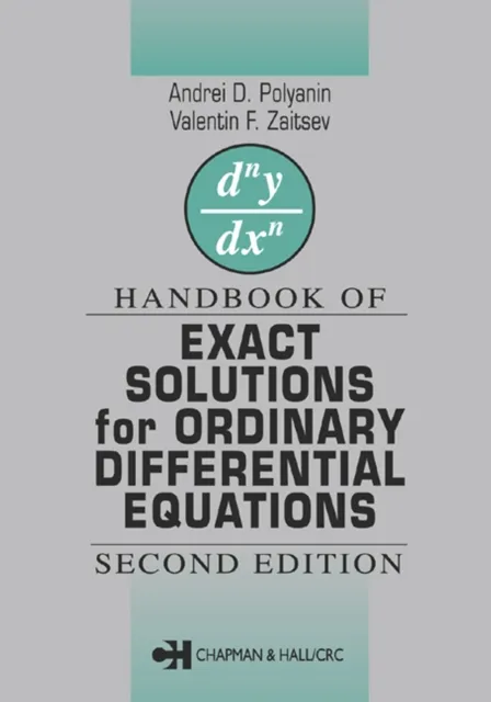 Handbook of Exact Solutions for Ordinary Differential Equations