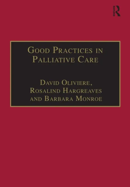 Good Practices in Palliative Care
