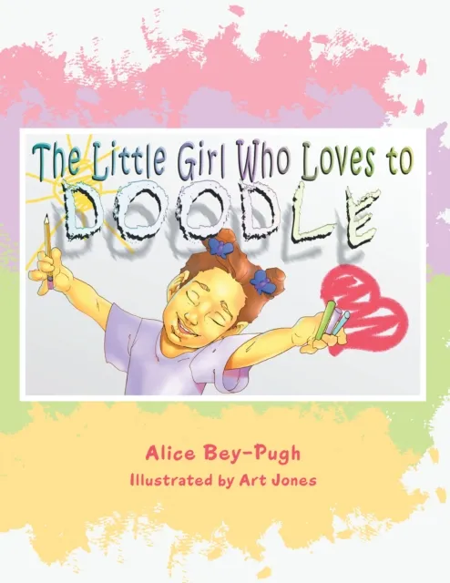 Little Girl Who Loves to Doodle