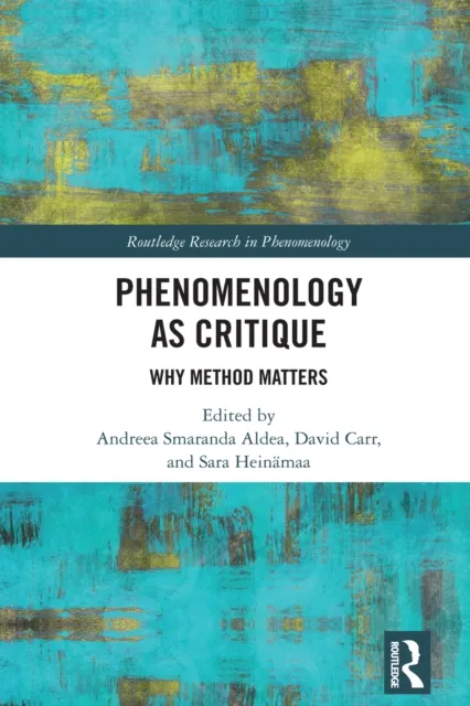 Phenomenology as Critique