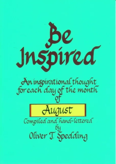 Be Inspired - August