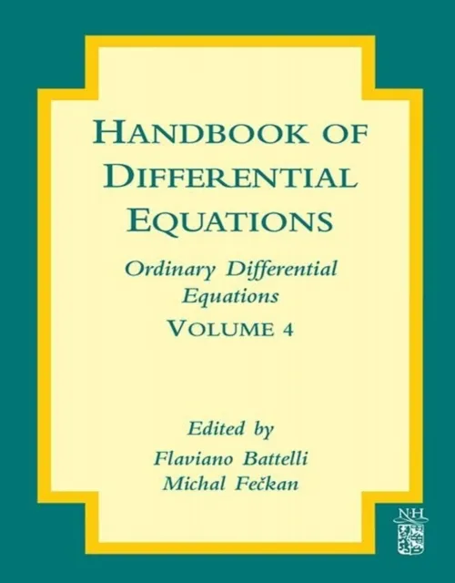 Handbook of Differential Equations: Ordinary Differential Equations