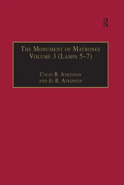 Monument of Matrones Volume 3 (Lamps 5-7)