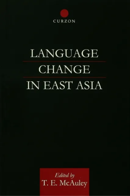 Language Change in East Asia