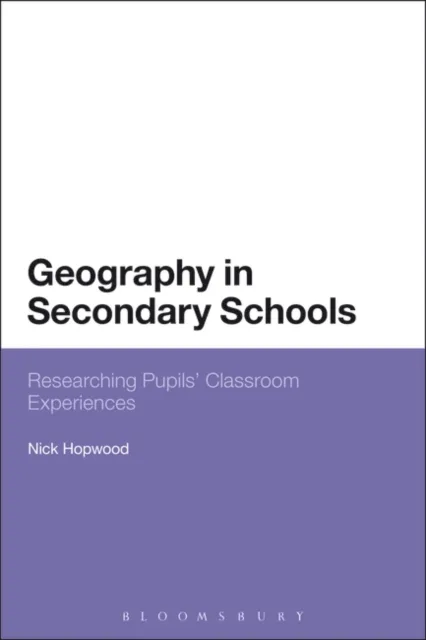 Geography in Secondary Schools